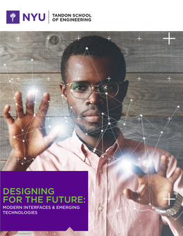 Brochure NYU Tandon Design for the Future 15 March 2021 V17