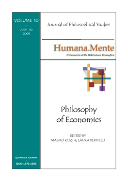 HUMANA.MENTE Journal of Philosophical Studies