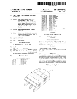(12) United States Patent (10) Patent No.: US 8,209,927 B2 Cottier Et Al
