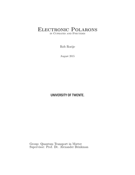 Electronic Polarons in Cuprates and Pnictides