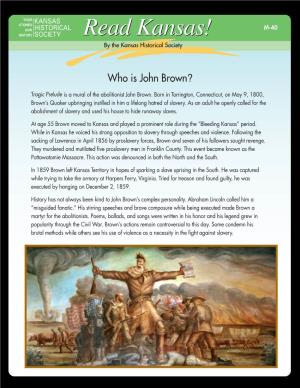 Who Is John Brown?