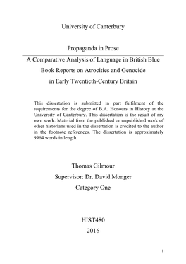 Tom Gilmour HIST480 Dissertation.Pdf