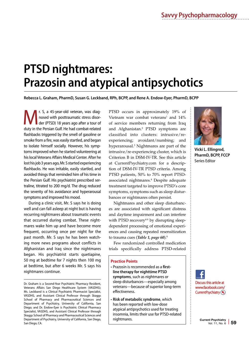 PTSD Nightmares: Prazosin And Atypical Antipsychotics - DocsLib