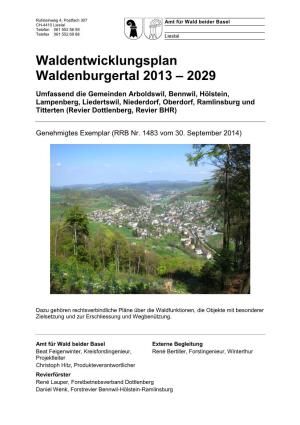 WEP Waldenburgertal Einleitung