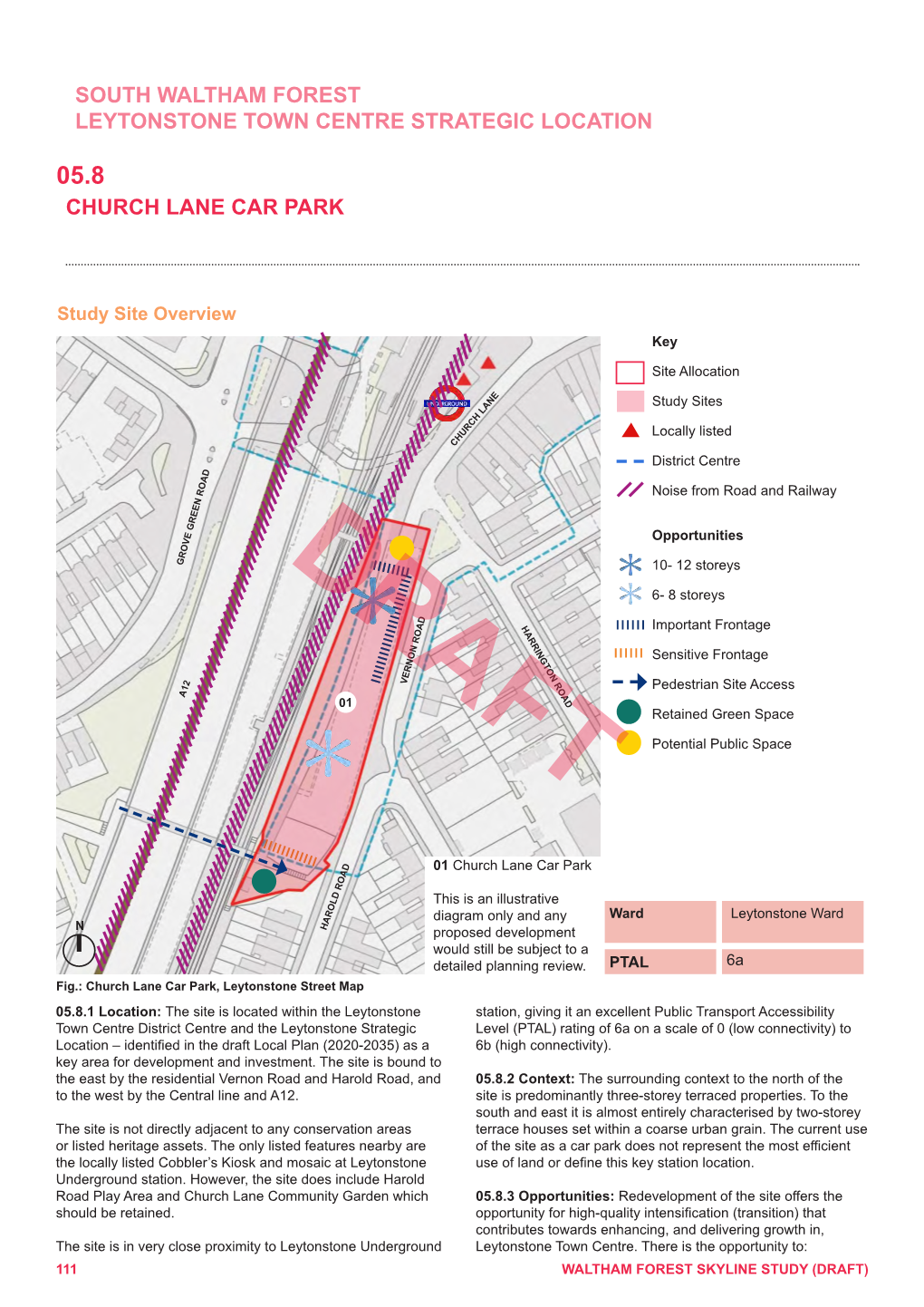 Church Lane Car Park South Waltham Forest