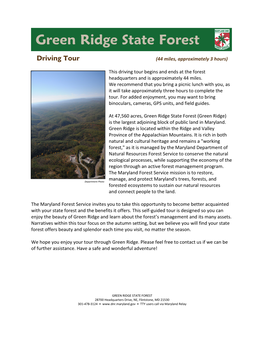 Green Ridge State Forest
