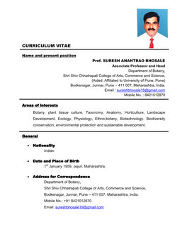 Curriculum Vitae