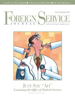 The Foreign Service Journal, September 2010