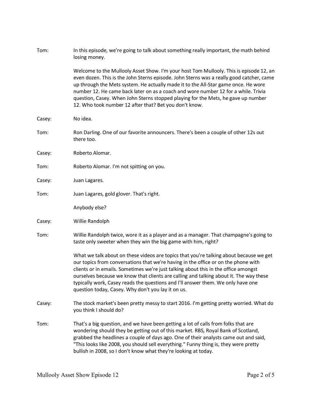 Mullooly Asset Show Episode 12 Page 2 of 5