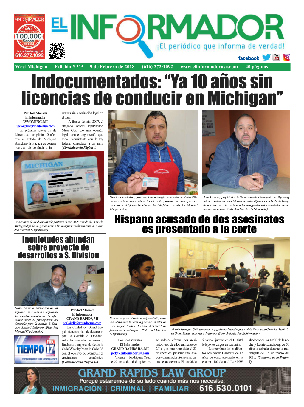 Indocumentados: “Ya 10 Años Sin Licencias De Conducir En Michigan”