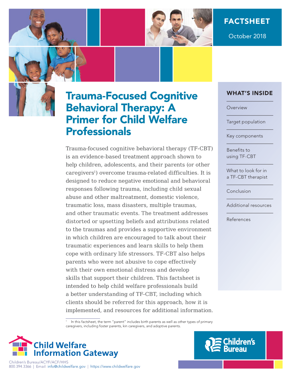 Trauma-Focused Cognitive Behavioral Therapy