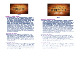 Jeremiah to Egypt