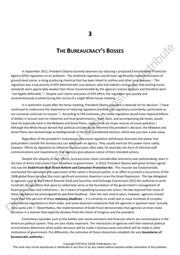 The Bureaucracy's Bosses