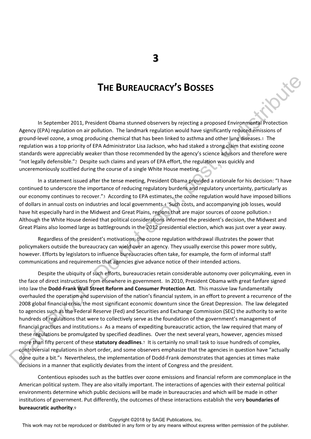 The Bureaucracy's Bosses
