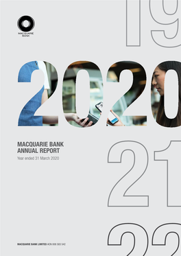 MBL Full Year 2020 Annual Report