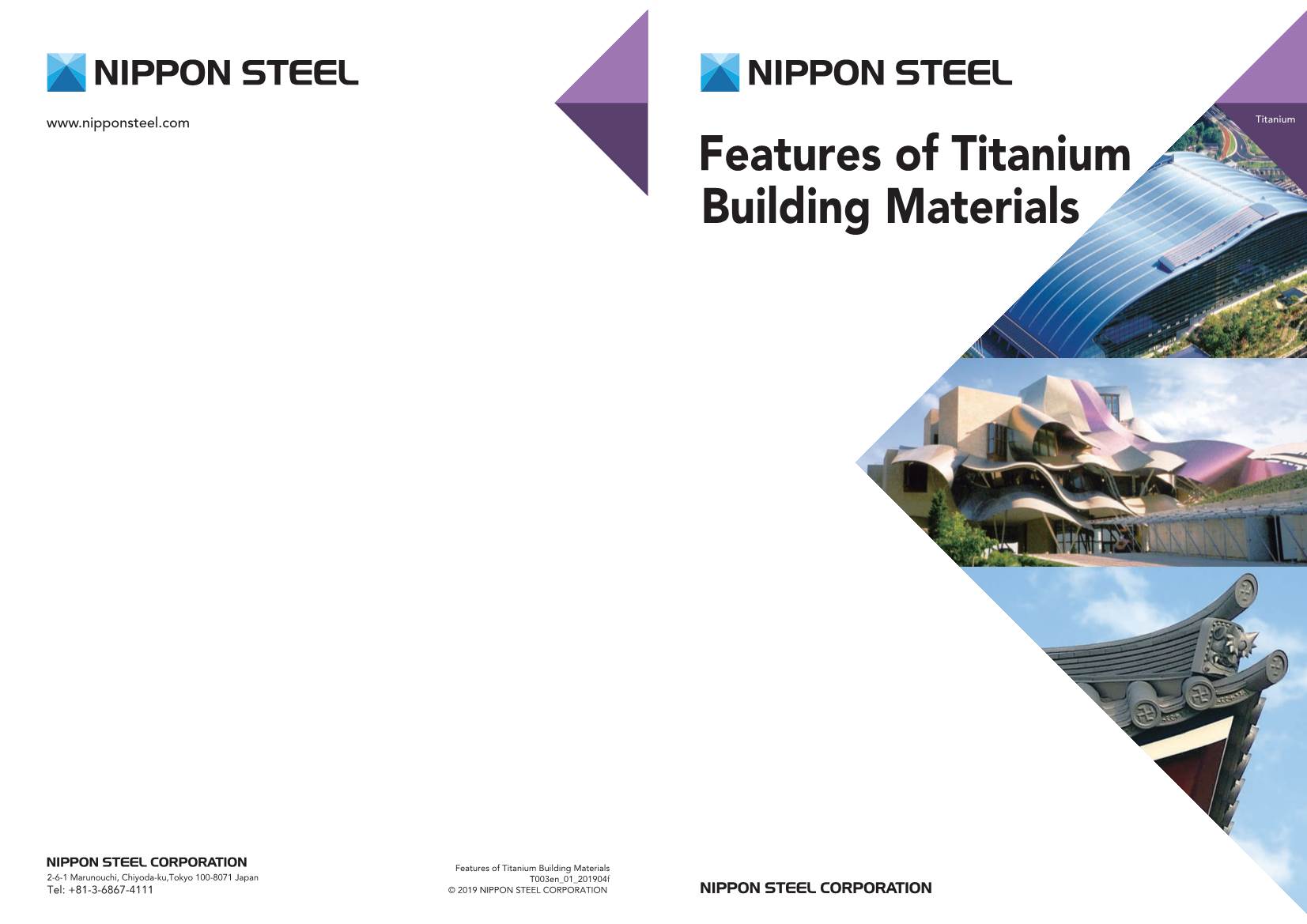 Features of Titanium Building Materials