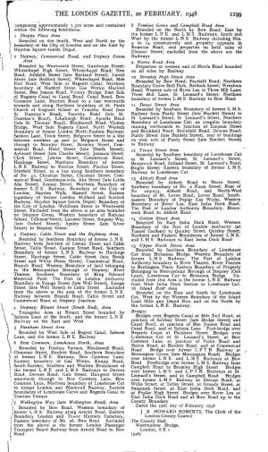The London Gazette, 20 February, 1948 1199