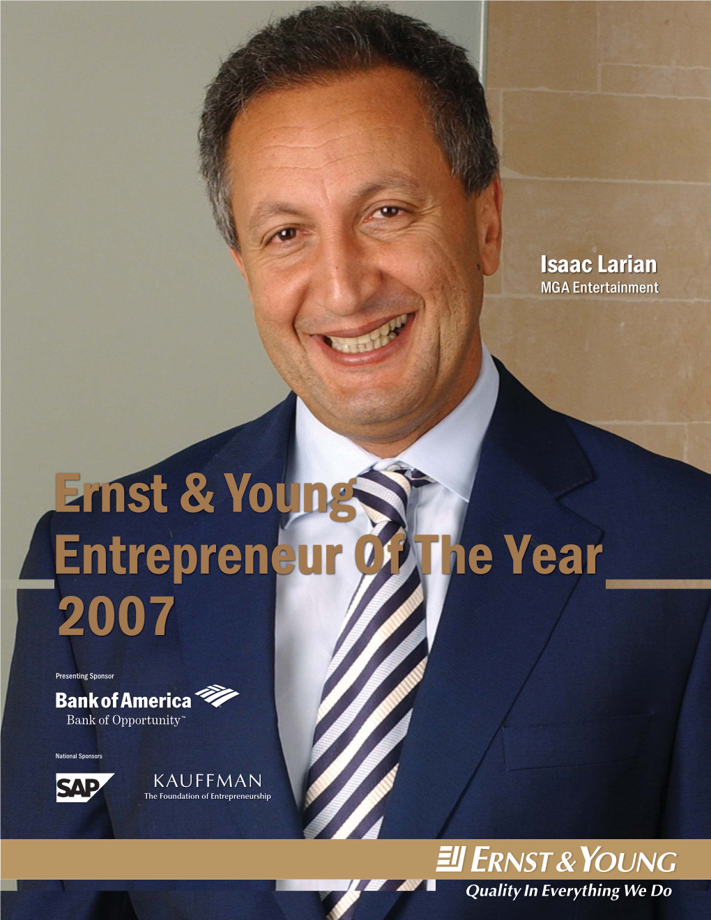 Ernst & Young Entrepreneur of the Year 2007