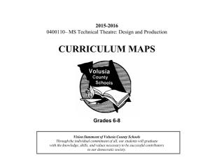 Technical Theatre: Design and Prodction Curriculum