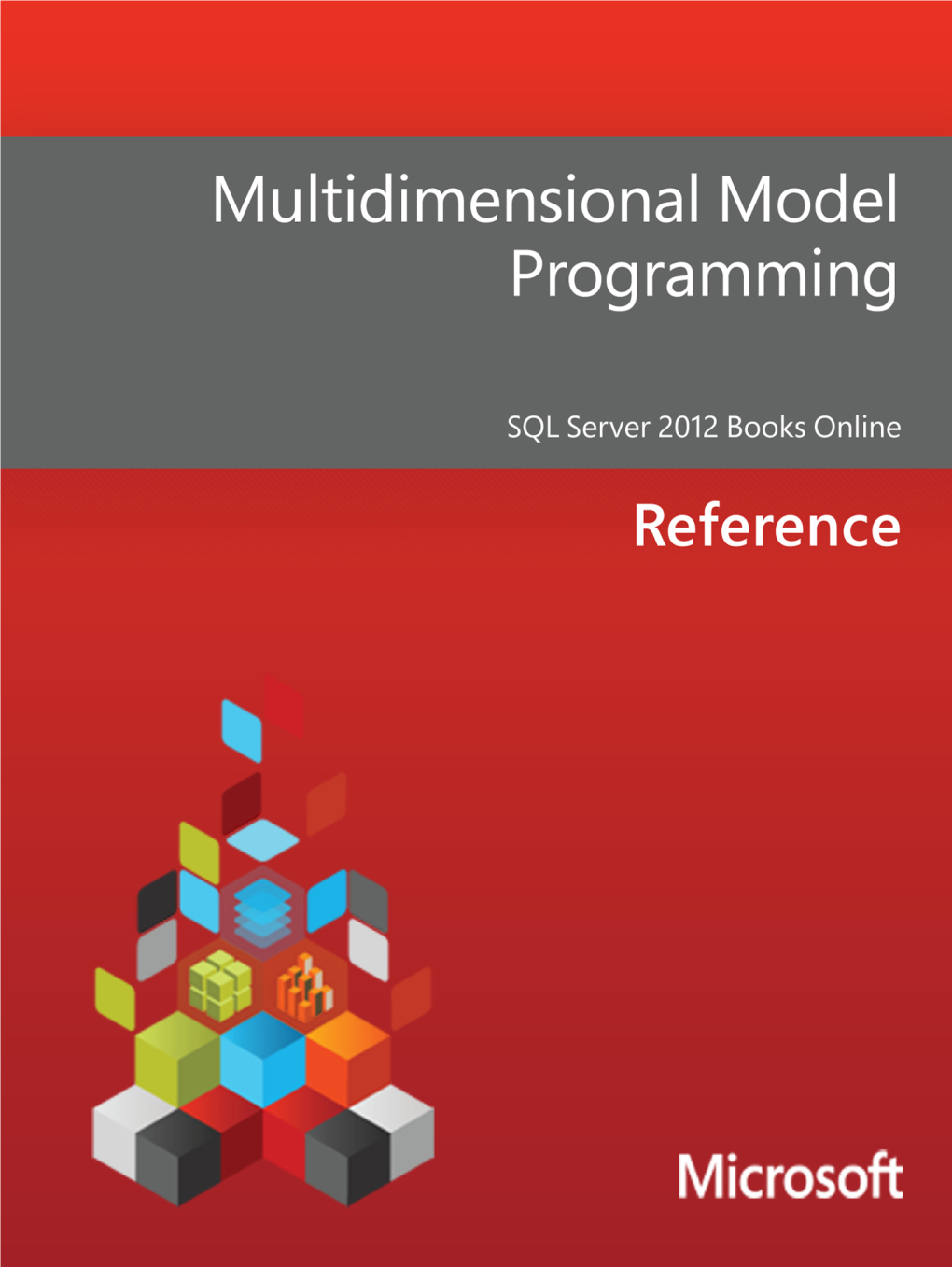 Multidimensional Model Programming SQL Server 2012 Books Online