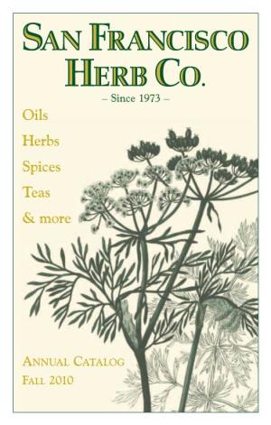 Oils Herbs Spices Teas & More