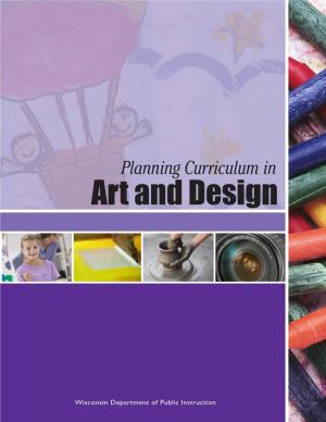 Planning Curriculum in Art and Design