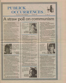 A Straw Poll on Communism