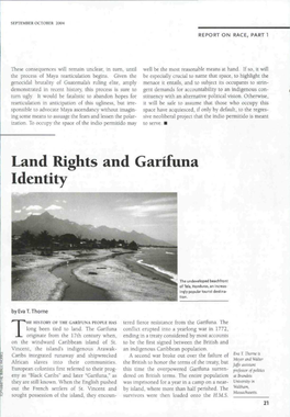 Land Rights and Garifuna Identity