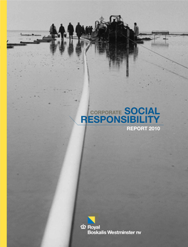 Corporate Social Responsibility Report 2010 Scope of Report