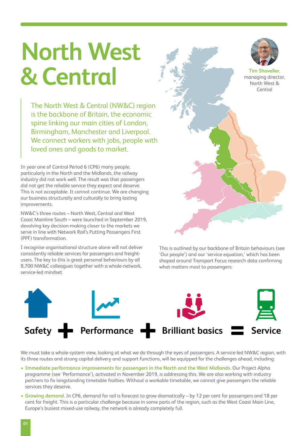 CP6 Delivery Plan Update – North West & Central