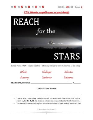 Reach for the Stars***