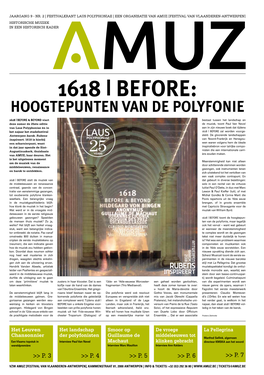 Hoogtepunten Van De Polyfonie