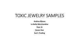 TOXIC JEWELRY SAMPLES 2019-05 Jewlry Slideshow 5 Settled Cases