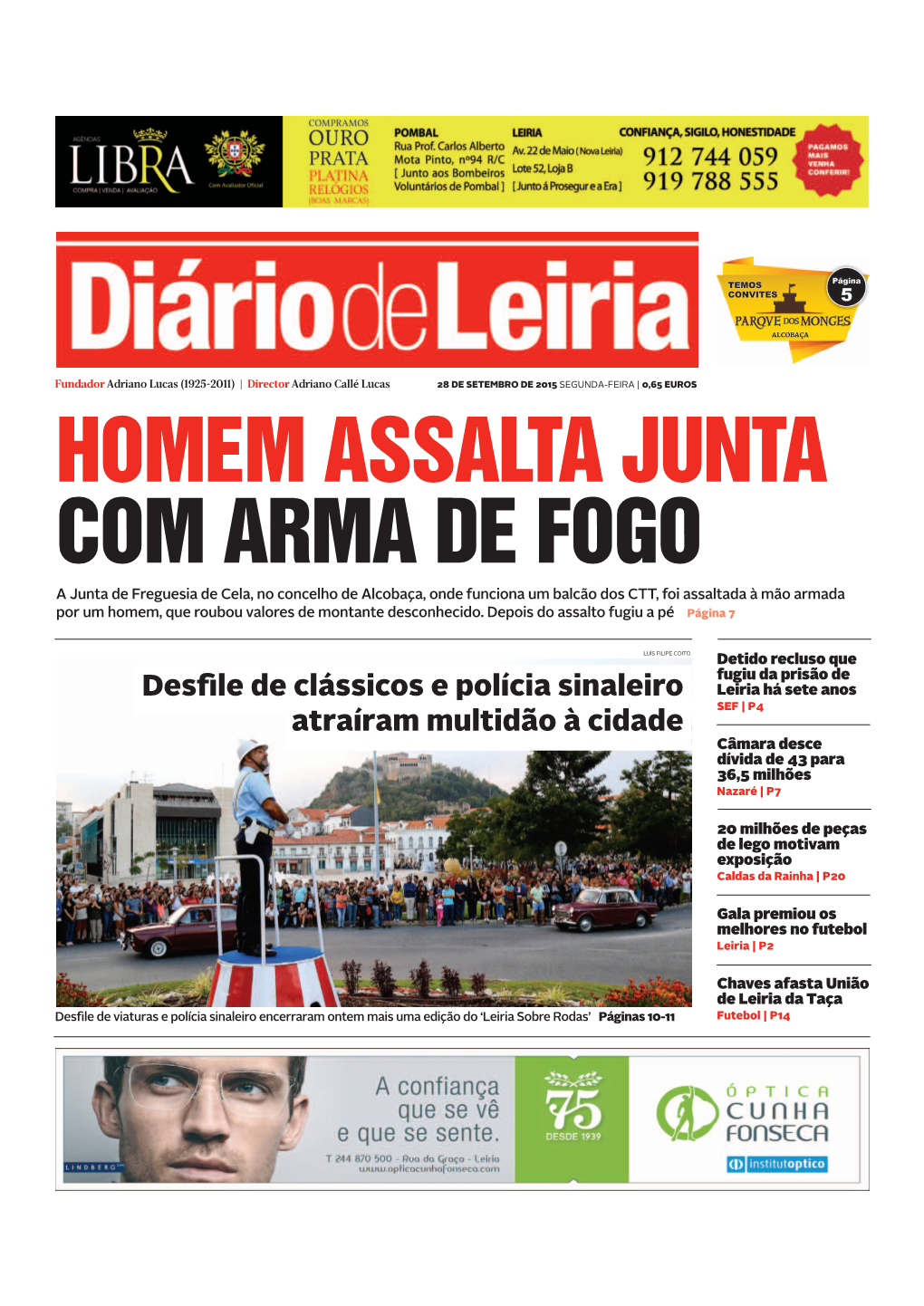 Desfile De Clássicos E Polícia Sinaleiroi Atraíram Multidão À Cidadei