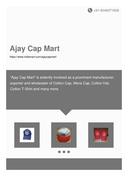 Ajay Cap Mart