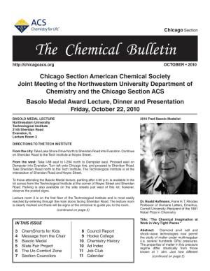 The Chemical Bulletin OCTOBER • 2010