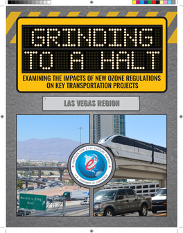 Las Vegas Region 8 Background Transportation Funding and the Clean Air Act the Transportation Conformity Process