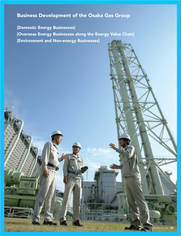 Business Development of the Osaka Gas Group