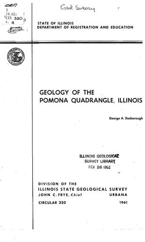 Geology of the Pomona Quadrangle, Illinois