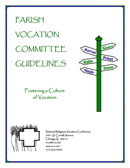 Parish Vocation Committee Guidelines