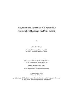 A Bergen Phd Thesis