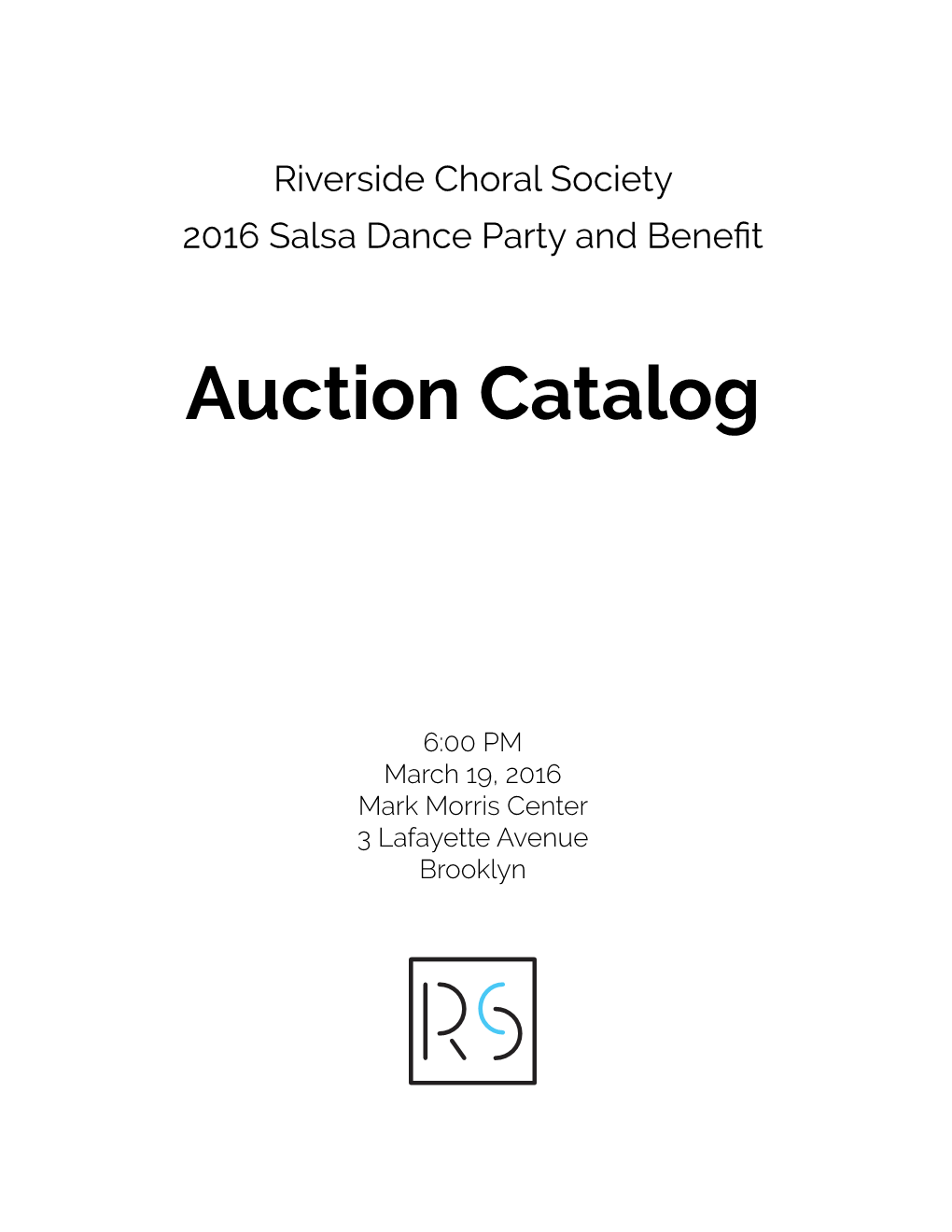 Auction Catalog