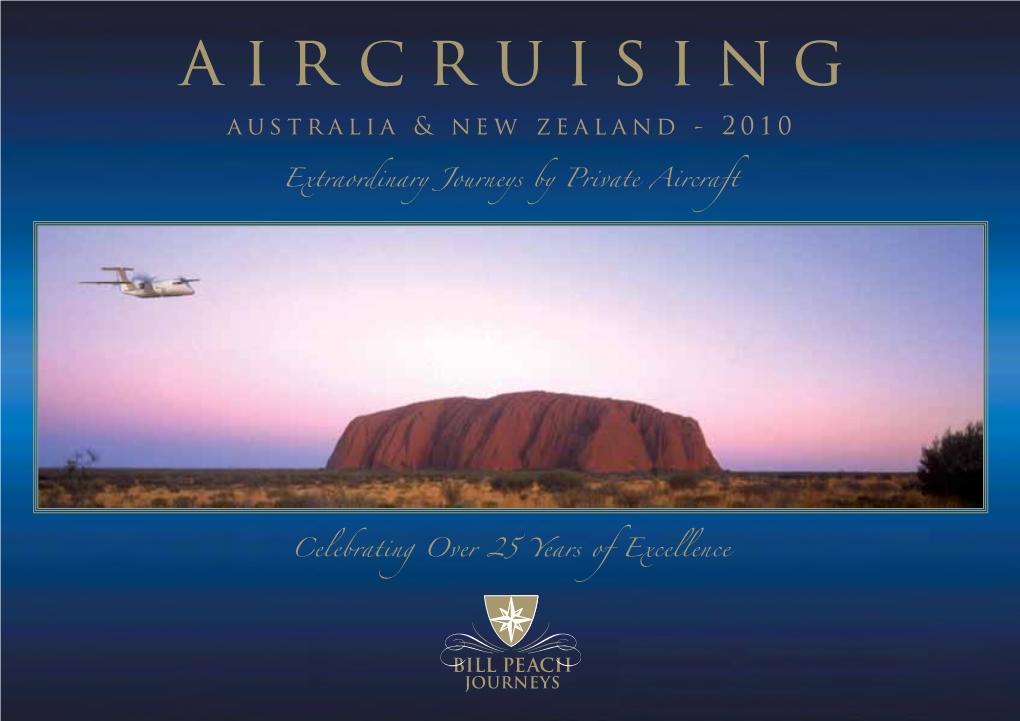 Bill Peach Journey's 2010 Aircruises