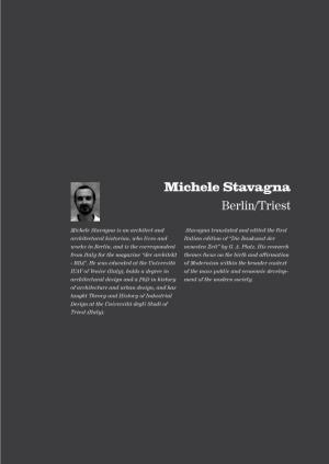 Michele Stavagna Berlin/Triest
