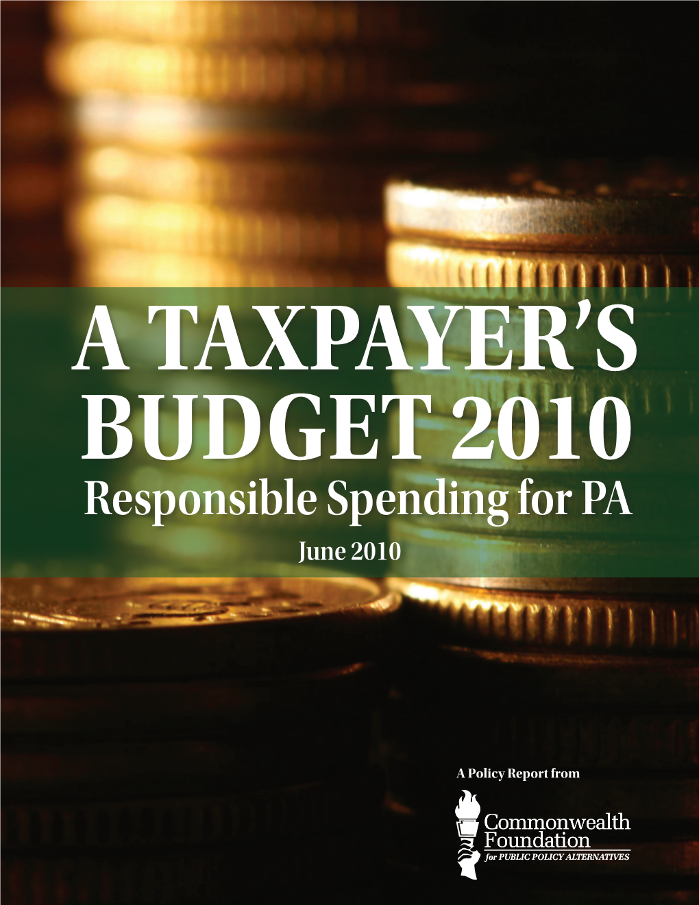 Responsible Spending for PA June 2010