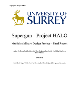 Supergun - Project HALO