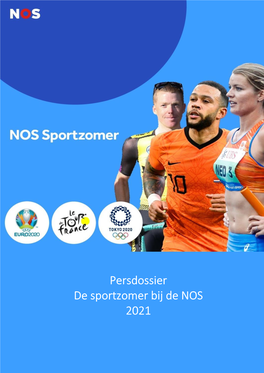 Persdossier De Sportzomer Bij De NOS 2021