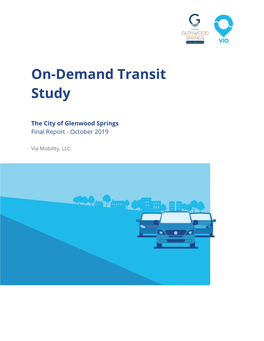 On-Demand Transit Study
