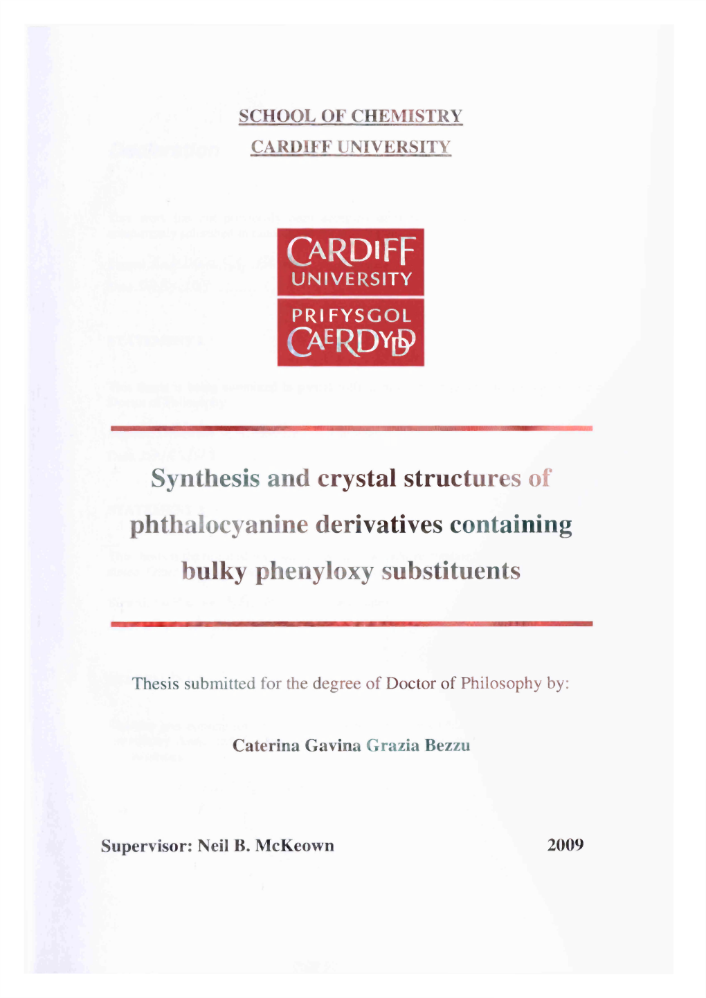 Phthalonitrile Starting Material