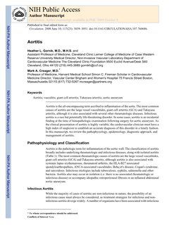 NIH Public Access Author Manuscript Circulation